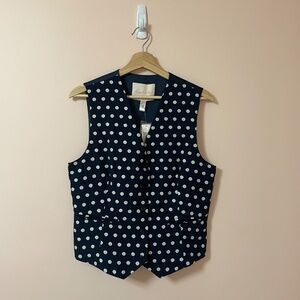 Hutch by Anthropologie Tailored Vest NWT